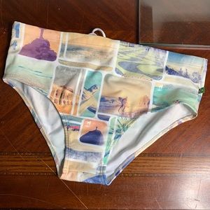 CaRIOca Brazilian Copa Scenic Swim Sunga Bottoms